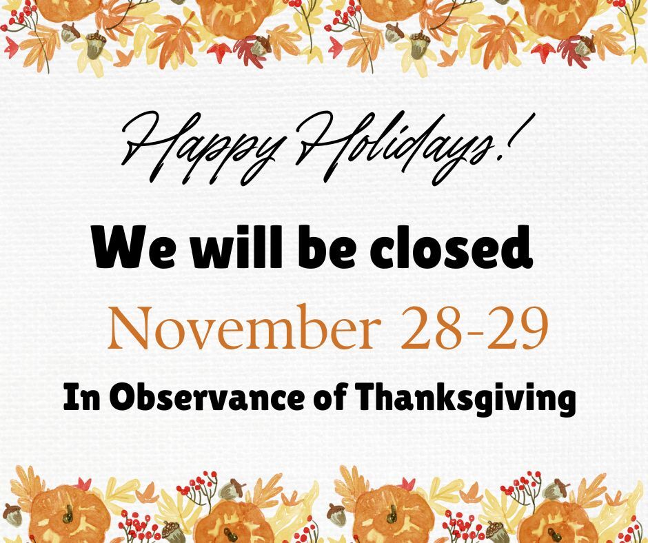 Orange and White Closed on Thanksgiving Facebook Post.jpg