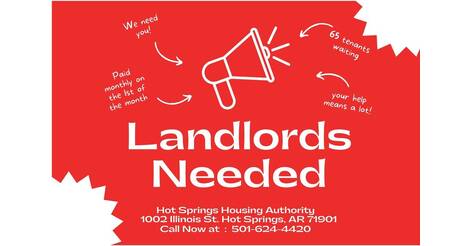 Landlords Needed (05/17/2023) - News - Housing Authority of the City of ...